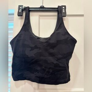 Lululemon align tank black camo size 6